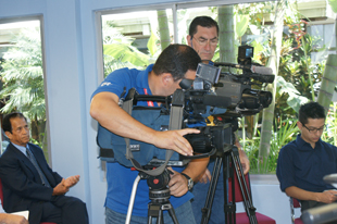 Conferencia de prensa el futuro judicial del atentado de La Penca